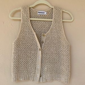Crochet Vest Boho Summery